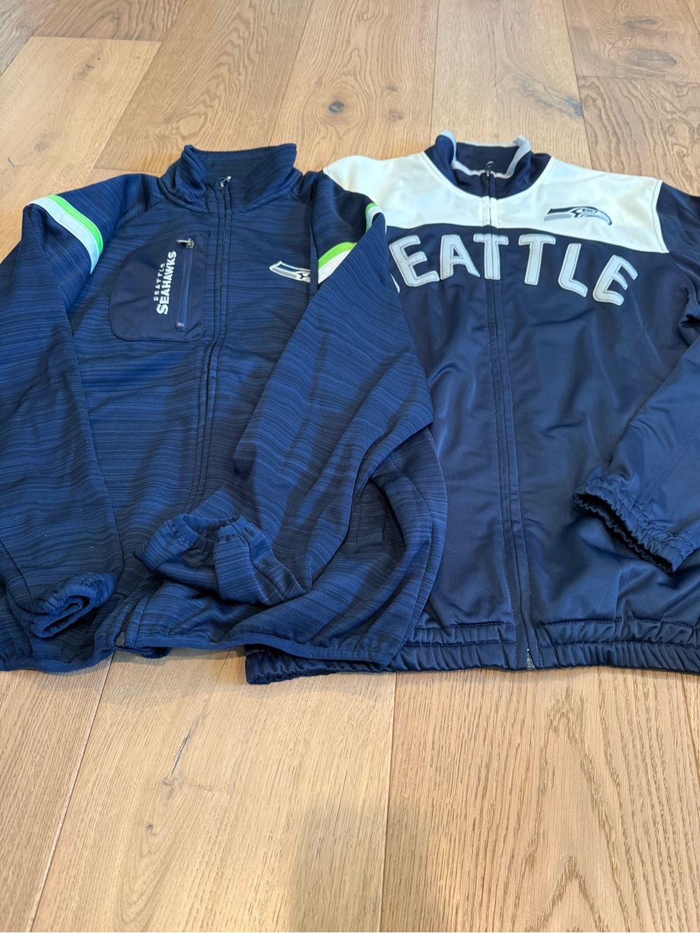 Men’s Seattle Seahawks zip up Jacket bundle